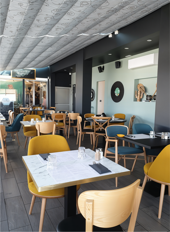 Le restaurant -  Brasserie St-Georges-de-Didonne - La Traverse - restaurant SAINT-GEORGES-DE-DIDONNE - Restaurant Semussac - Restaurant Royan - Brasserie Saint-Georges-de-Didonne